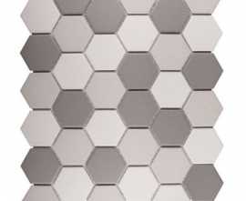 Мозаика Hexagon small Grey Mix Antislip. (JMT55221) 32.5x28.2x6 от StarMosaic (Китай)