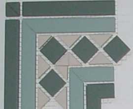 Угол керамический Corner BELFAST 2 Strip Stand. (13+16+18) 16.5x16.5 от TopCer (Португалия)