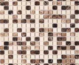 Мозаика PIX271 из мрамора (15x15) 30.5x30.5 от Pixmosaic (Китай)