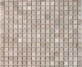 Мозаика PIX255 из мрамора (15x15) 30.5x30.5 от Pixmosaic (Китай)
