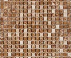 Мозаика PIX221 из мрамора (15x15) 30.5x30.5 от Pixmosaic (Китай)