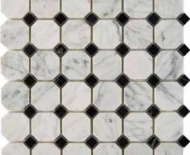 Мозаика PIX209 из мрамора (48x48) 30.5x30.5 от Pixmosaic (Китай)