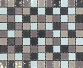Мозаика PIX015 из стекла (25x25) 30x30 от Pixmosaic (Китай)