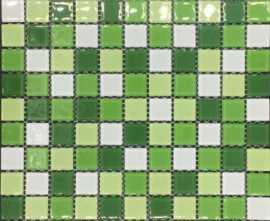 Мозаика PIX011 из стекла (25x25) 30x30 от Pixmosaic (Китай)