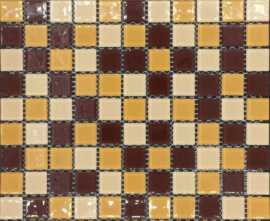 Мозаика PIX009 из стекла (25x25) 30x30 от Pixmosaic (Китай)