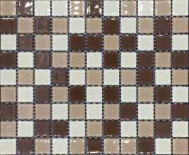 Мозаика PIX007 из стекла (25x25) 30x30 от Pixmosaic (Китай)