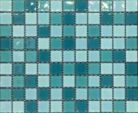 Мозаика PIX006 из стекла (25x25) 30x30 от Pixmosaic (Китай)